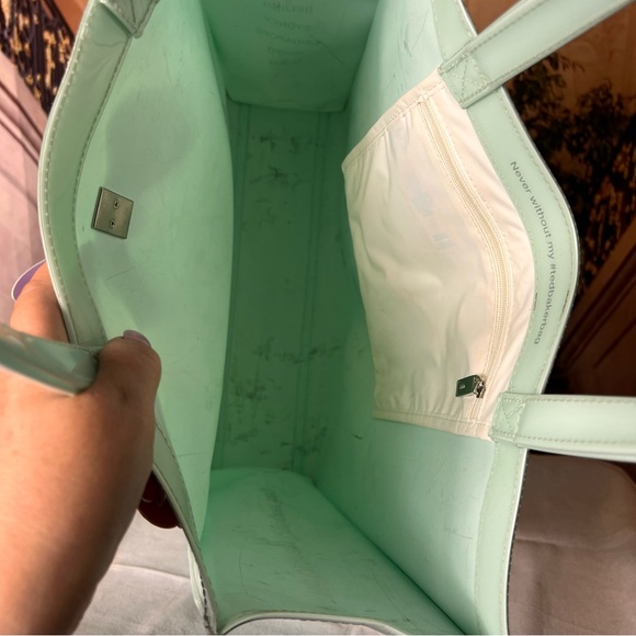 Ted Baker Bow Vinyl Tote Shopping Bag, Large, Great Condition, Sturdy, 14x14x4 - Picture 6 of 10